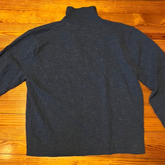 Wool/cotton blend long sleeve polo - Picture 5 of 6